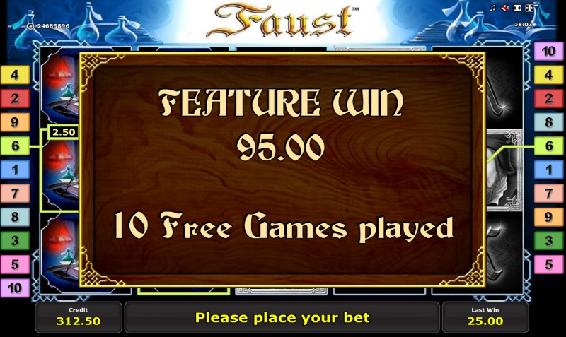 Great Wins with the Game of Faust