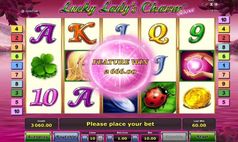 Big Wins at Lucky Lady’s Charm